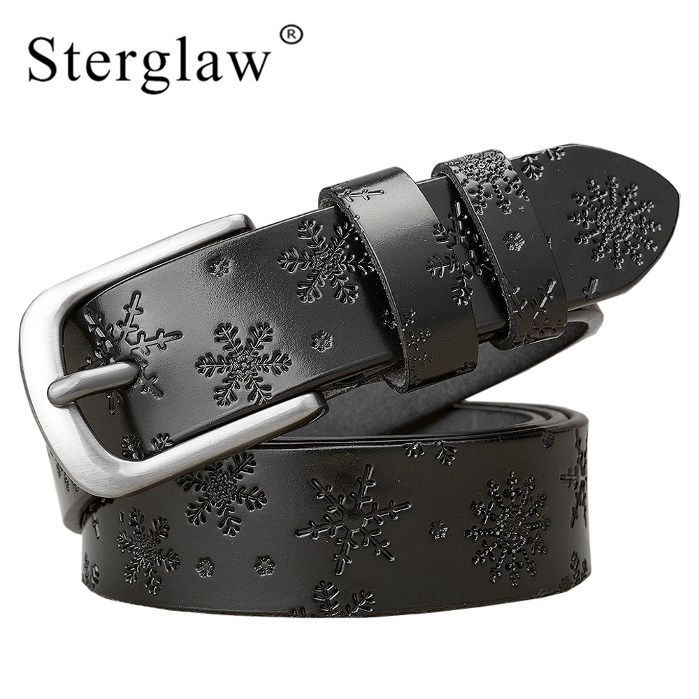 

100-115x2.8cm female vintage Embossing belt vestido mujer 2019 New lady's original leather belt for women thin belts men's C238