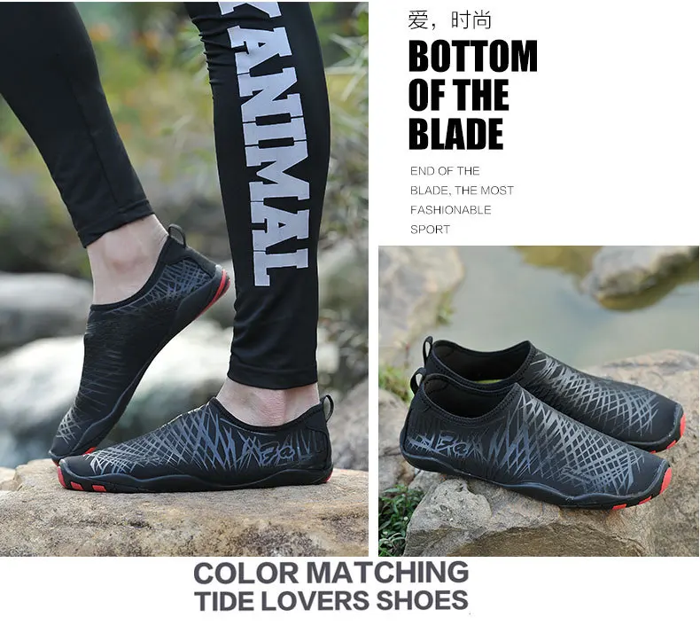 New Outdoor Unisex Female Water Sneakers Shoes Women Beach Swimming Men Footwear For Fishing Shoes Diving Beach aqua Shoes