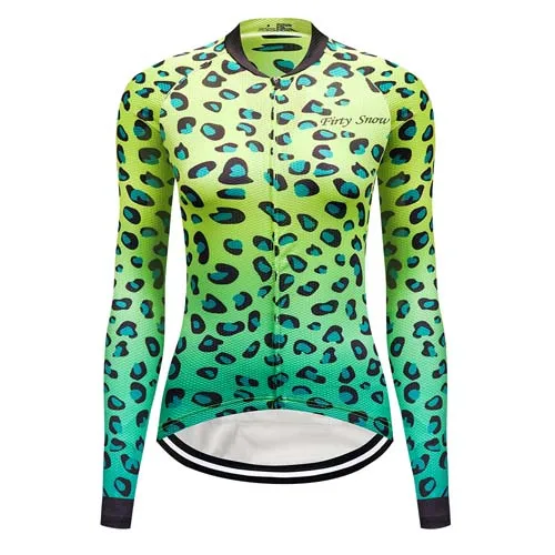 Для женщин Велоспорт наряды зима Термальность флис гоночный велосипед Костюмы Наборы дорожный велосипед Майо езда Комплекты одежды цикл трикотаж костюм - Цвет: Jersey 6