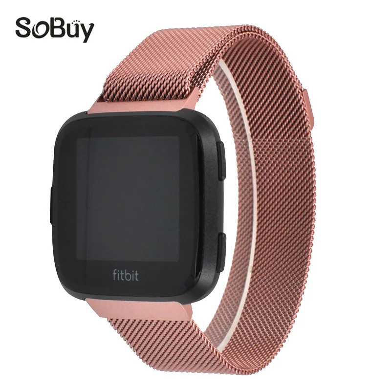 So buy for fitbit versa stainless steel wrist bracelet Milan Nice loop wristband Milanese watch strap metal bracelet versa bands So buy for fitbit versa stainless steel wrist bracelet Milan Nice loop wristband Milanese watch strap metal bracelet versa bands