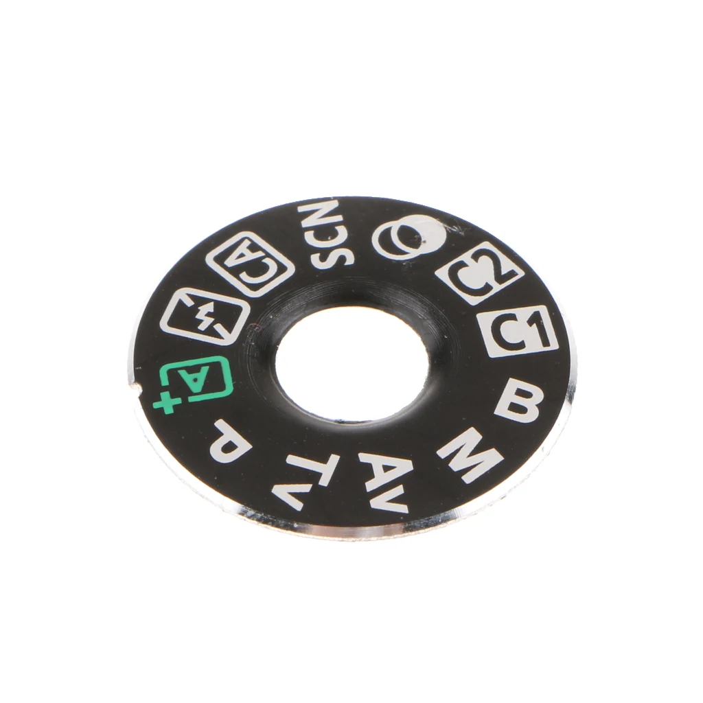 1 Piece Top Cover Function Dial Mode Plate Interface Nameplate Cap Label for Canon EOS 80D Digital Camera Repairing Parts
