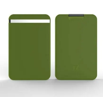 Популярный бренд, RFID блокирующий кошелек, держатель для банковской кредитной карты, чехол для визиток, автоматическая защита для кредитных карт - Цвет: Зеленый