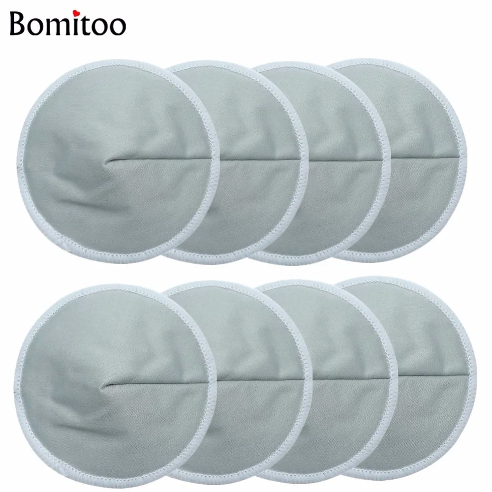 [Bomitoo]8 Pcs Mums Anti-overflow Maternity Nursing Pads Contoured Multi Color Baby Feeding Pad Nursing Pads Wholesale