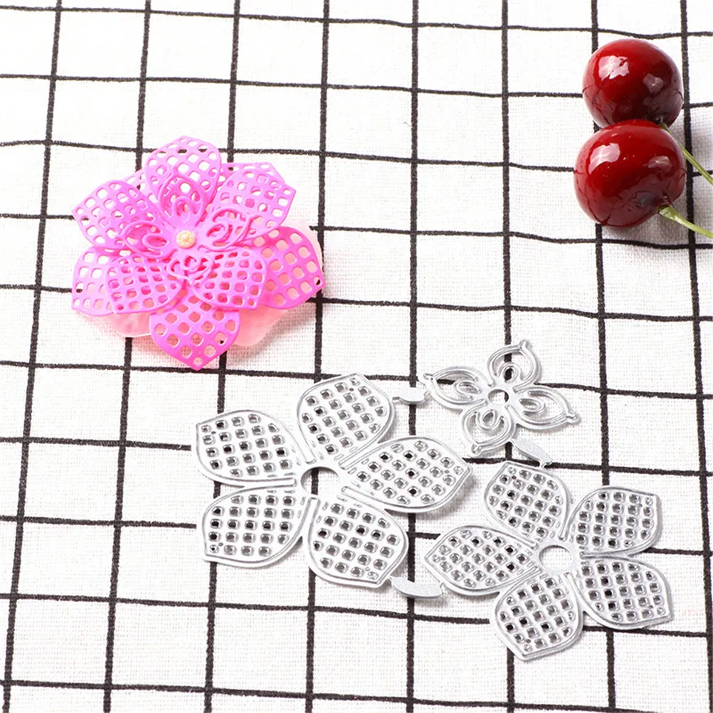 3D цветок металла резки трафареты для DIY Скрапбукинг альбом декоративные тиснения