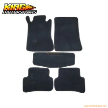 Подходит 01-07 Benz W203 C-Class заводской разделки коврики ковер спереди и сзади нейлон черный 5 шт набор США отечественные
