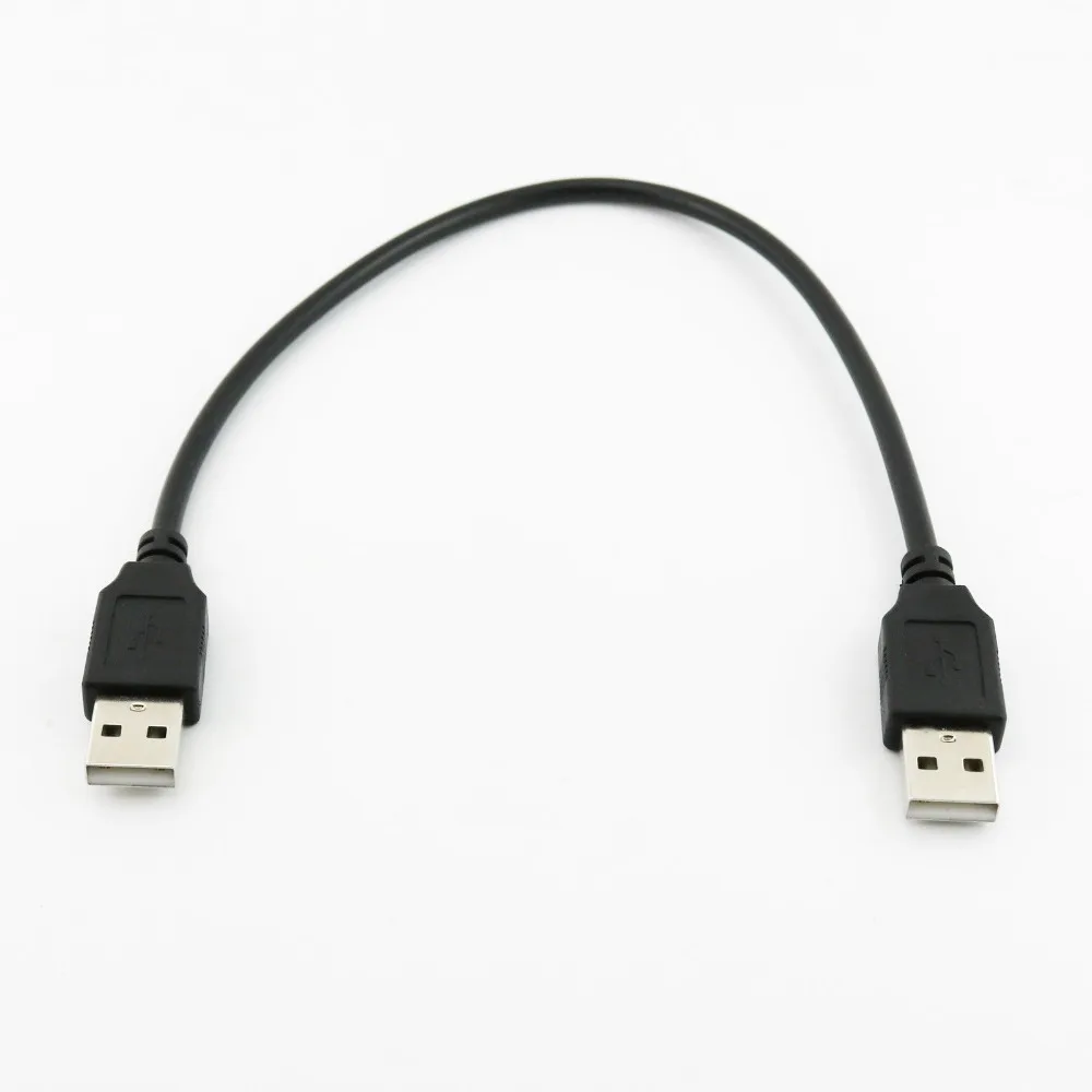 1х USB 2,0 Тип A штекер USB 2,0 штекер удлинитель Кабель переходника шнур 25 см