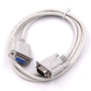 

AT 5PCS Serial RS232 9-Pin Male To Female DB9 9-Pin PC Converter Extension Cable