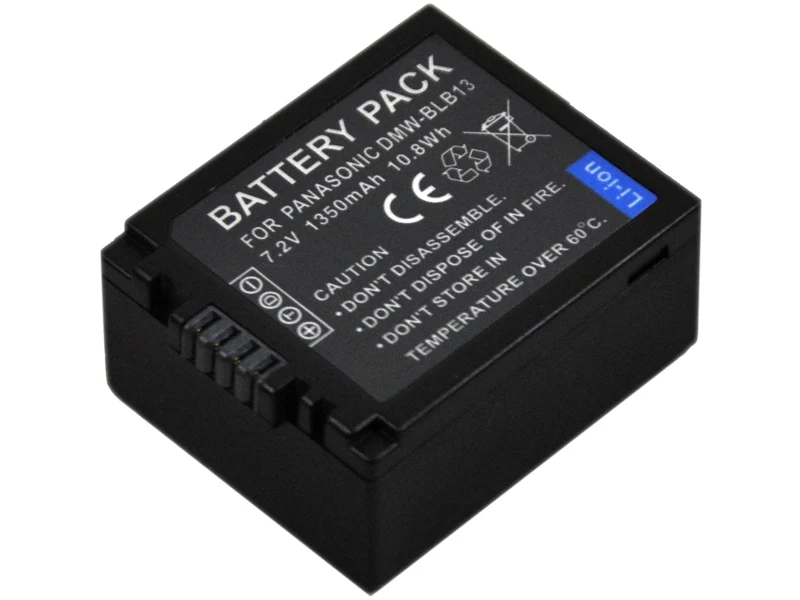 

Battery For DMW-BLB13 BLB13E BLB13GK DMC-G1 G1A G1R G1W GH1 G10K G10KGK G2 G2A G2K G2KGK G2R GF1 GF1CGK GF1KGK Camera New BTBAI