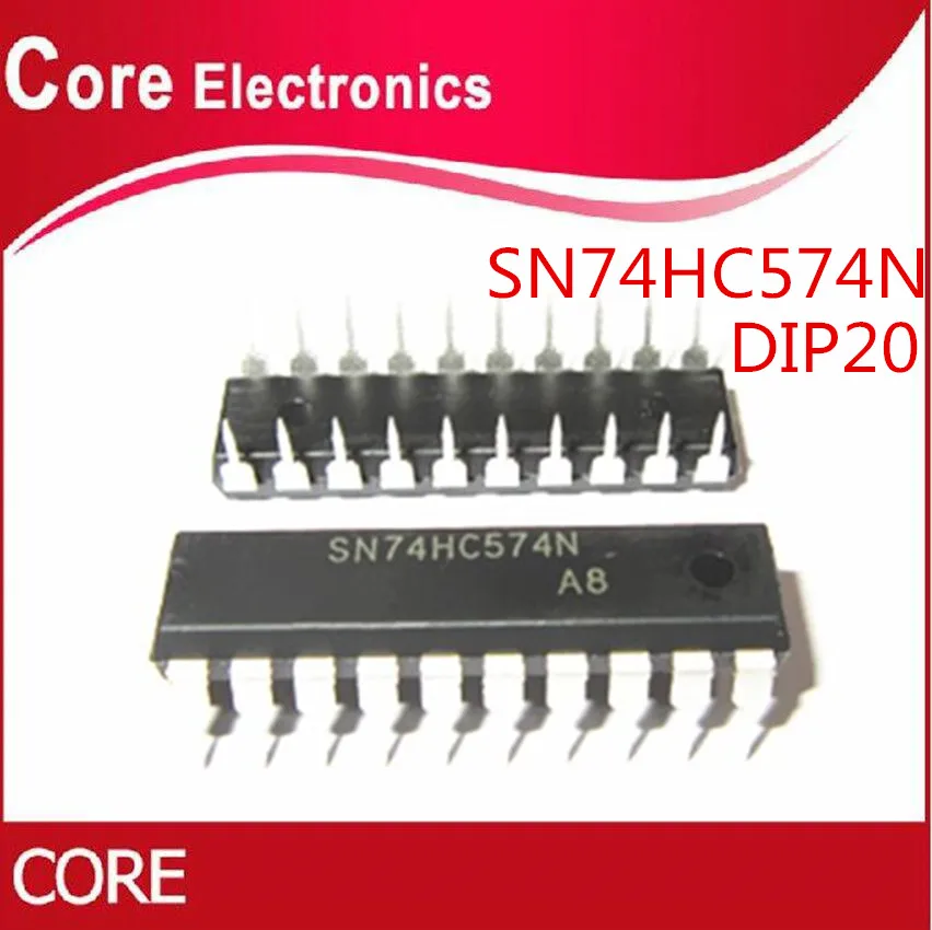 100 шт./лот SN74HC574N DIP20 SN74HC574 DIP 74HC574N 20 74HC574 Новый IC|Интегральные схемы| |