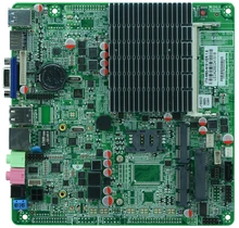 Itx motherboard para PC e all in one Copmuter J1800 máquina sem ventilador integrado ultra-fino Mini controle industrial placa