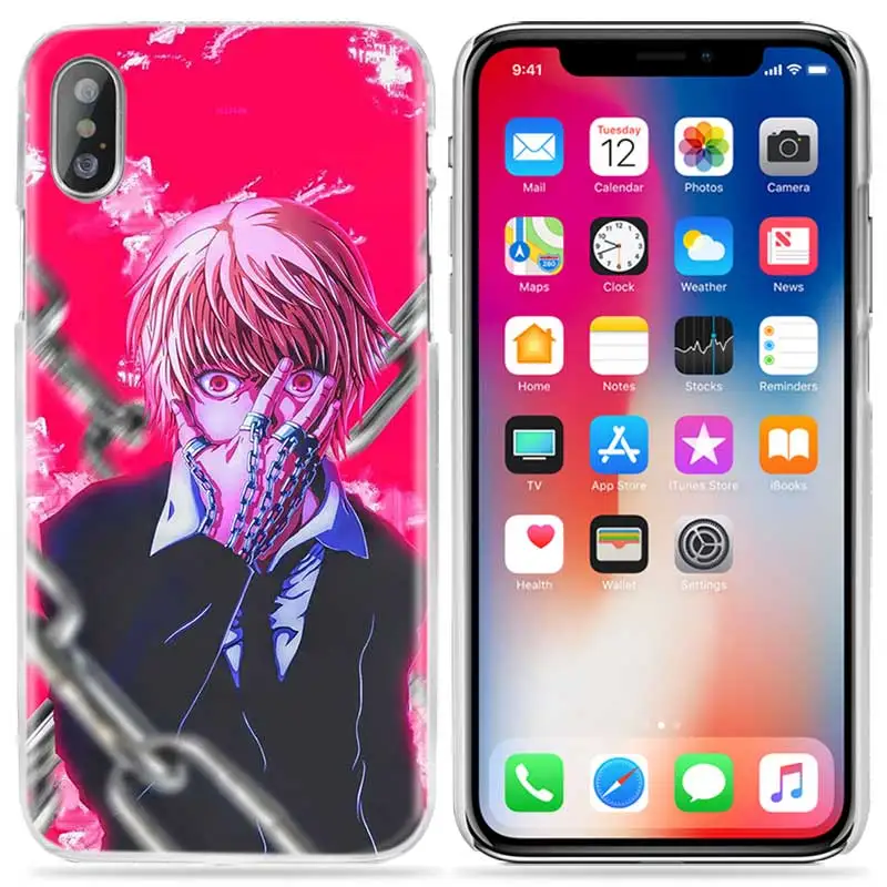 Чехол Hunter x Hunter Для iPhone XS Max XR X 10 11 7S 8 6 6S Plus 5S SE 5 4S 4 5C 6+ 6S+ 7+ 8+ жесткий чехол для телефона с рисунком аниме coque