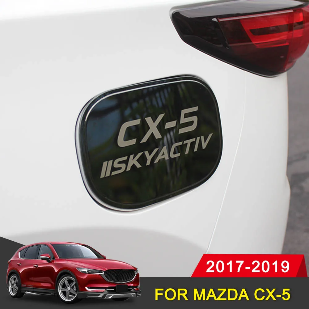 Нержавеющая сталь автомобиля Стикеры для Mazda CX-5 CX5 CX 5 внешние аксессуары для топливного бака газа Кепки накладка
