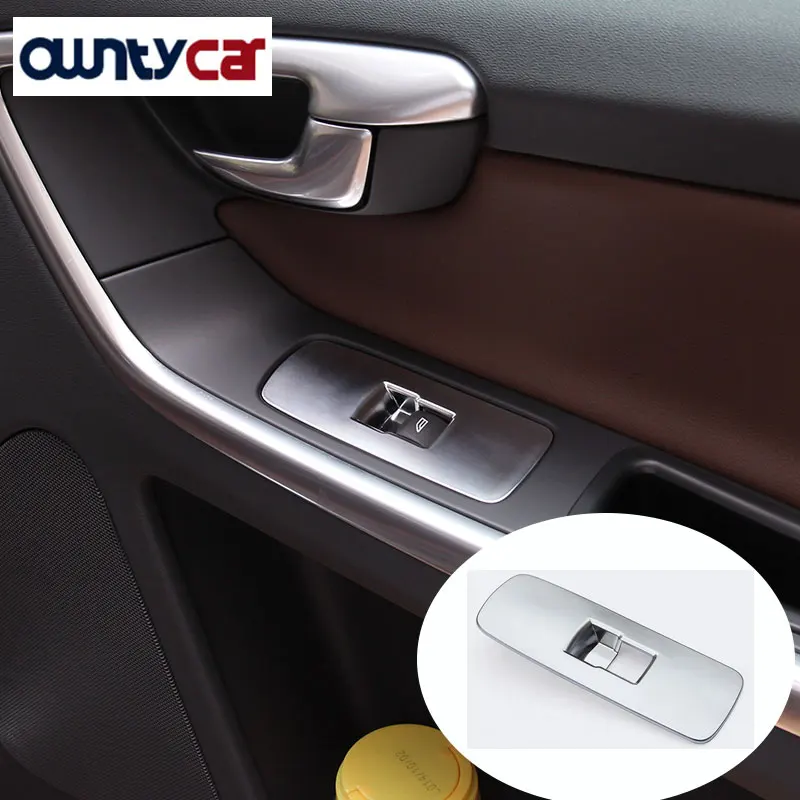 For Volvo Xc60 S60 S60l V60 Carstyling Abs Chrome Car Door Window Lift