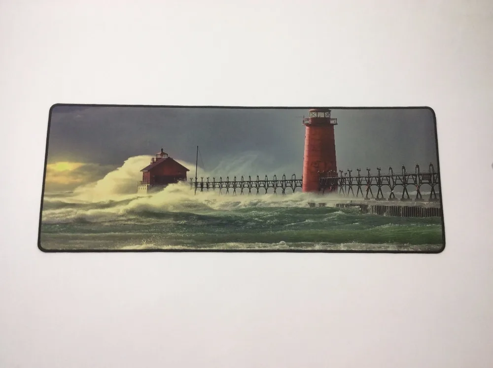 Mairuige Lighthouse Big Deal Diy Personalized Custom Your Photo Printed Gamer Gaming Rectangle Mouse Pad PC Computer Rubber Mat
