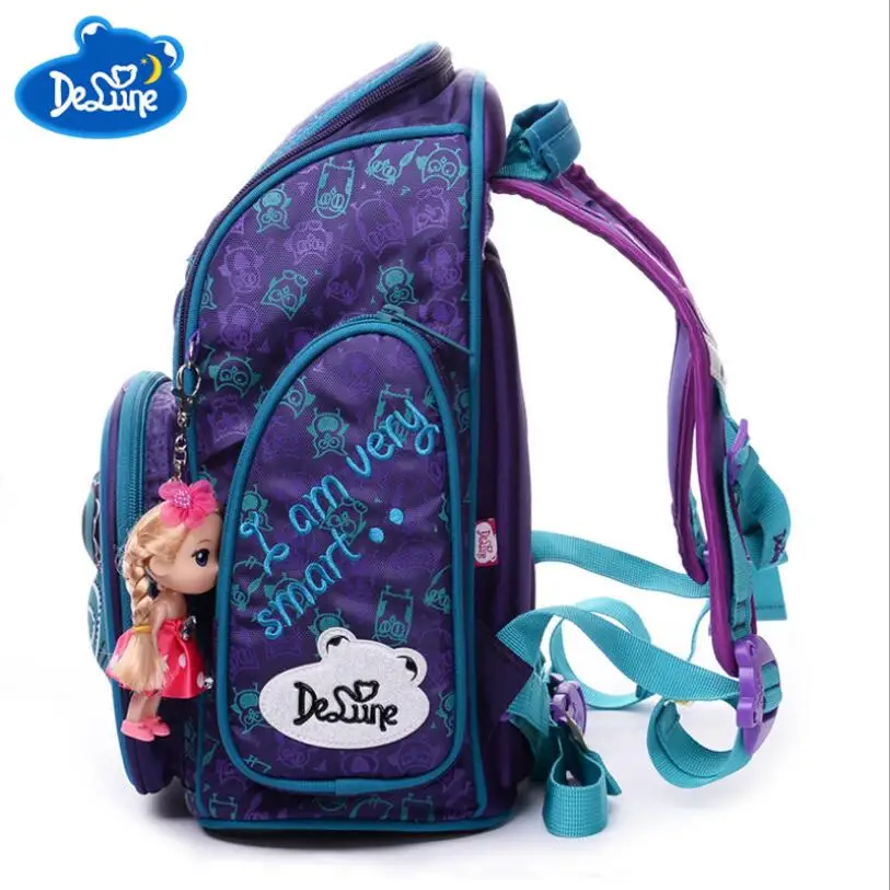 2018 3D Cartoon Owl School Backpack for Girls Boys Students School Bag Children's Orthopedic Backpacks mochila infantil