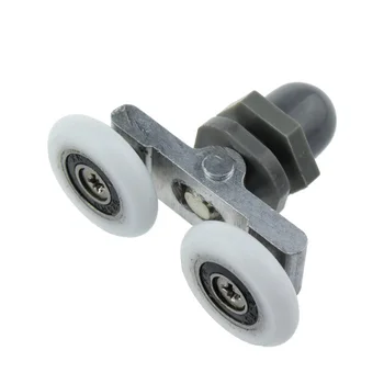

8 Shower door rollers runners wheels pulleys pulleys "Rolli" 20MM-27MM