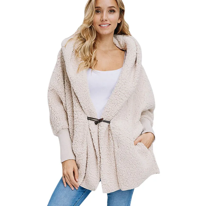 Apricot-Woolen-Fur-Horn-Button-Oversize-Jacket-LC85230-18-1