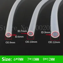 1M/lot Homebrew Beer tap soft transparent resistance tasteless non-toxic food grade silicone hose ID 6mm 7mm 9mm water Tube Pipe цена 1M/lot Homebrew Beer tap soft transparent resistance tasteless non-toxic food grade silicone hose ID 6mm 7mm 9mm water Tube Pipe цены онлайн