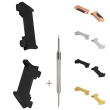 Набор адаптеров для ионных браслетов для Fitbit, коннектор для ремешка+ инструмент, новинка, комплекты для наручных часов, аксессуары для часов