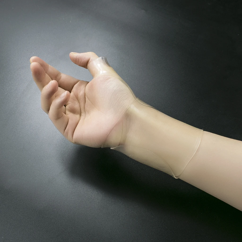 1 Piece Silicone Hand Thumb Wrist Gel Support Glove Tendonitis Spasms Arthritis Muscle Soreness Relief Brace Sleeve Wrap