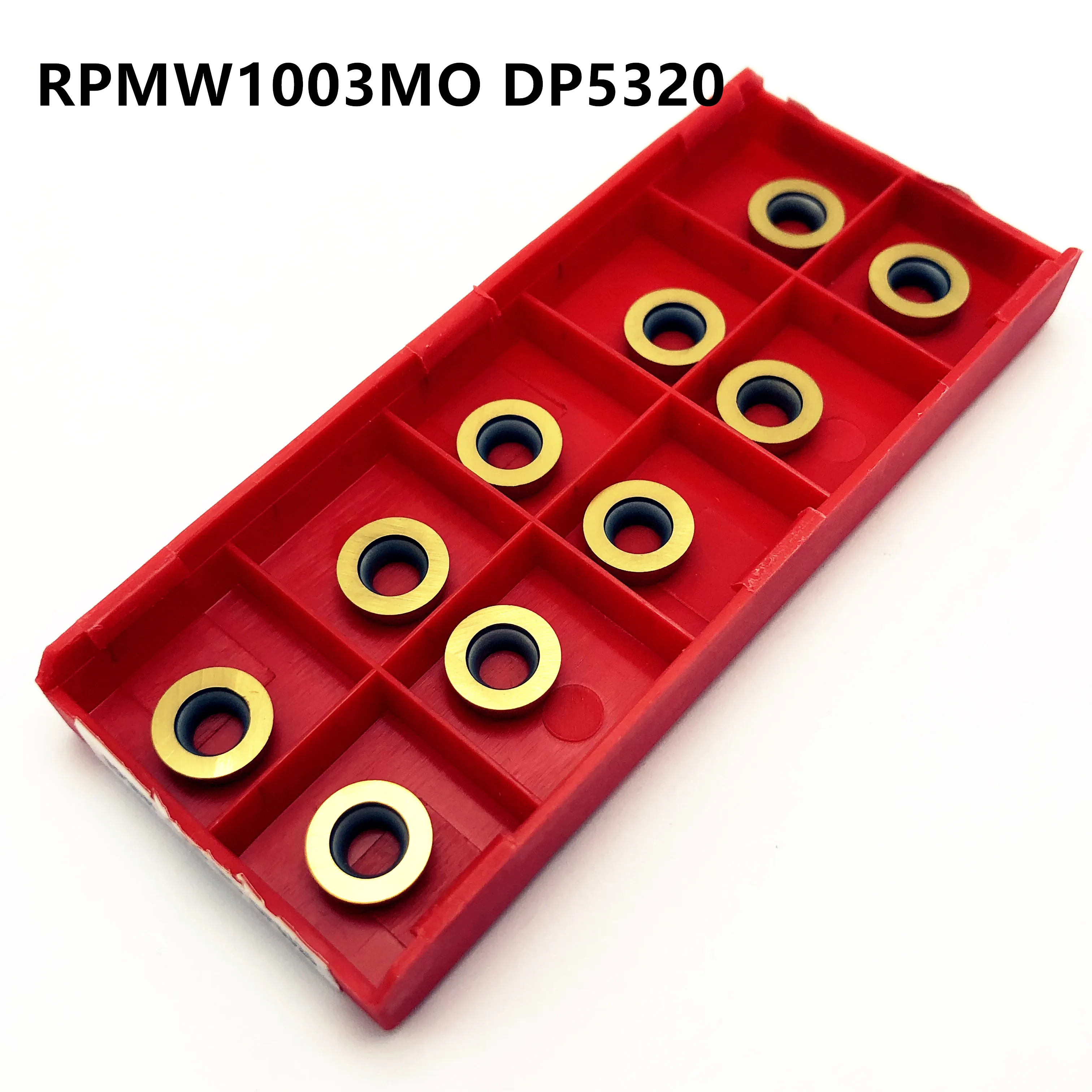 10pcs RPMW 1003 MO DP5320 CNC carbide INSERT