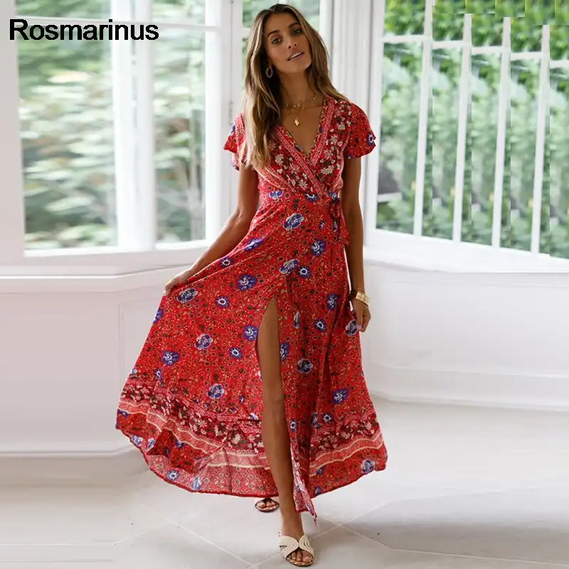 summer dresses with sleeves 2019
