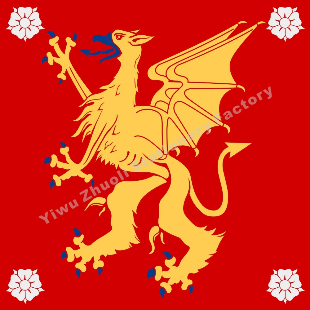 

Sweden Ostergotland County Flag 120X120cm (4x4FT) 120g 100D Polyester Double Stitched High Quality Banner Free Shipping