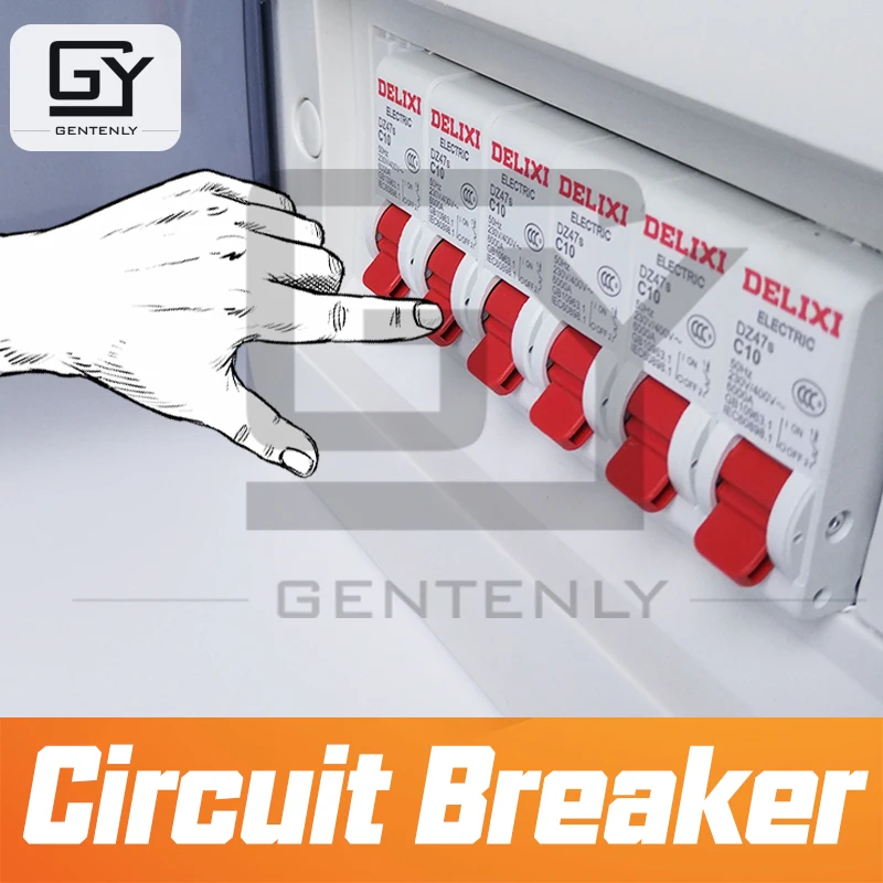 

Real life escape room prop Circuit breaker adjust 6 switches to right position to unlock with audio adventure prop for Takagism