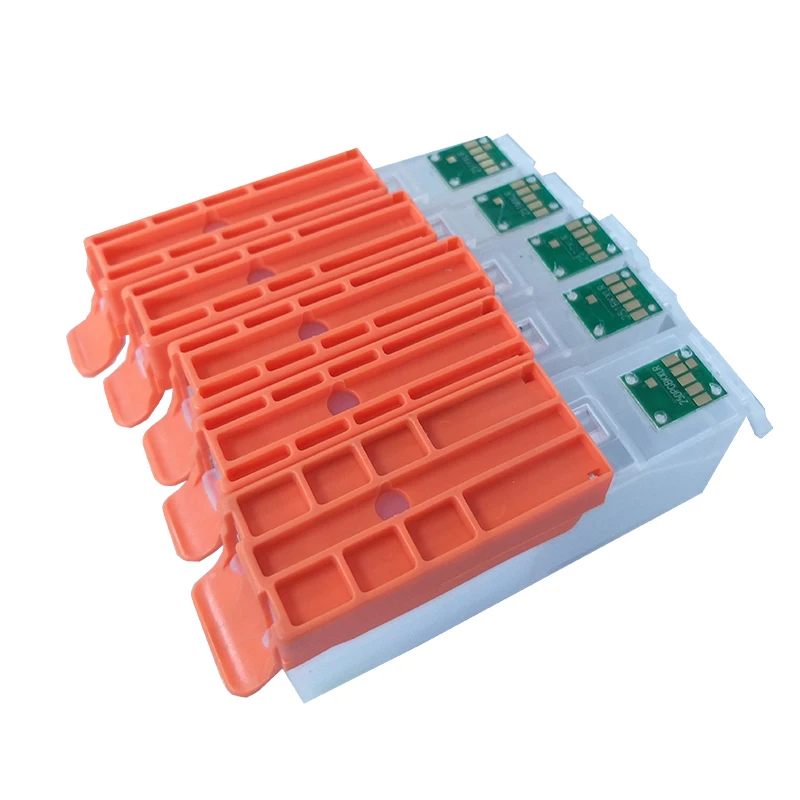 5x PGI 250 CLI 251 пустые перезаправляемые Cartrdige для Canon Pixma iP7220 iX6820 MG5420 MG5422 MG5520 MG5522 MG5620 MG6420