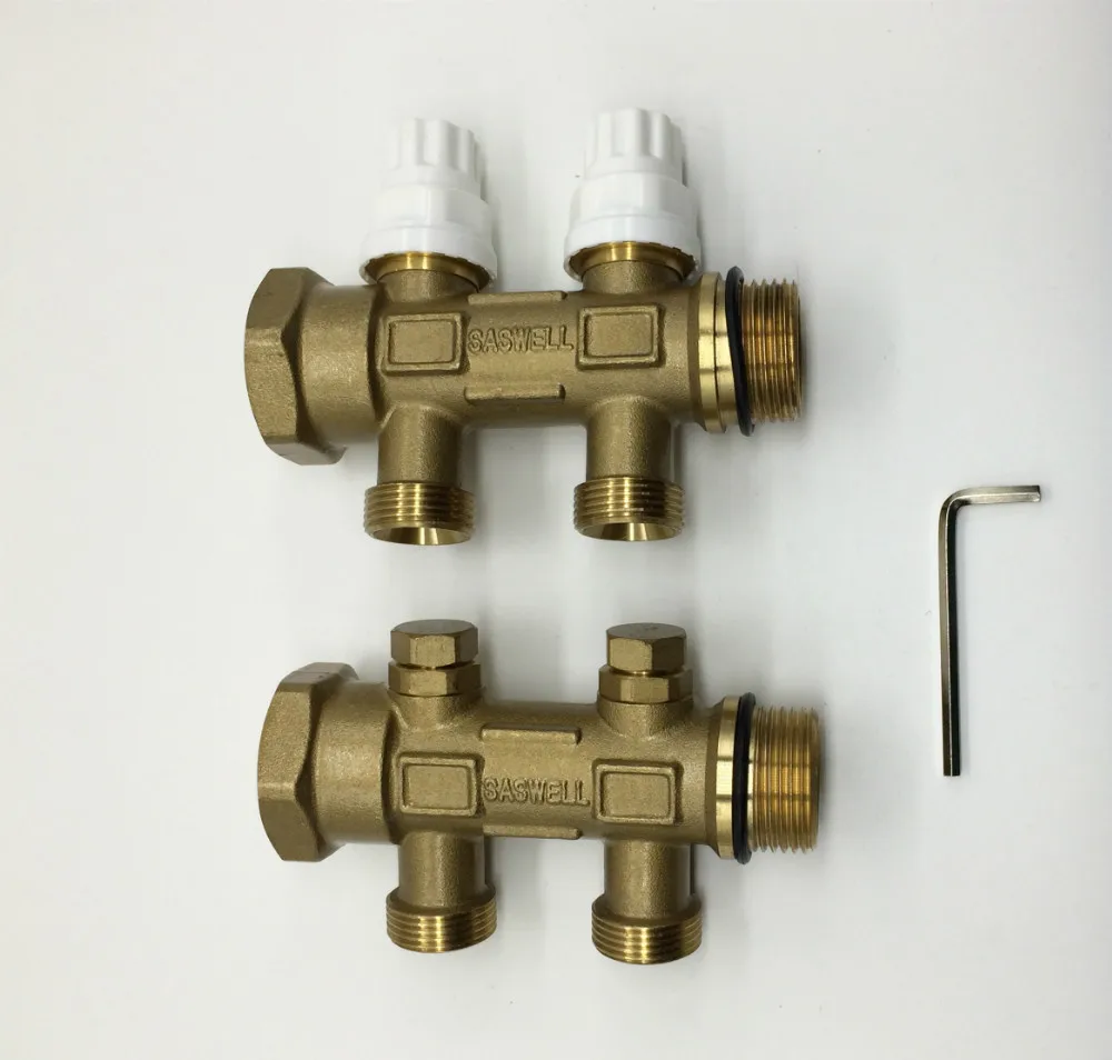 2 loops return&supply manifold,SDU 2ZA Manifold fitting parts,two loops