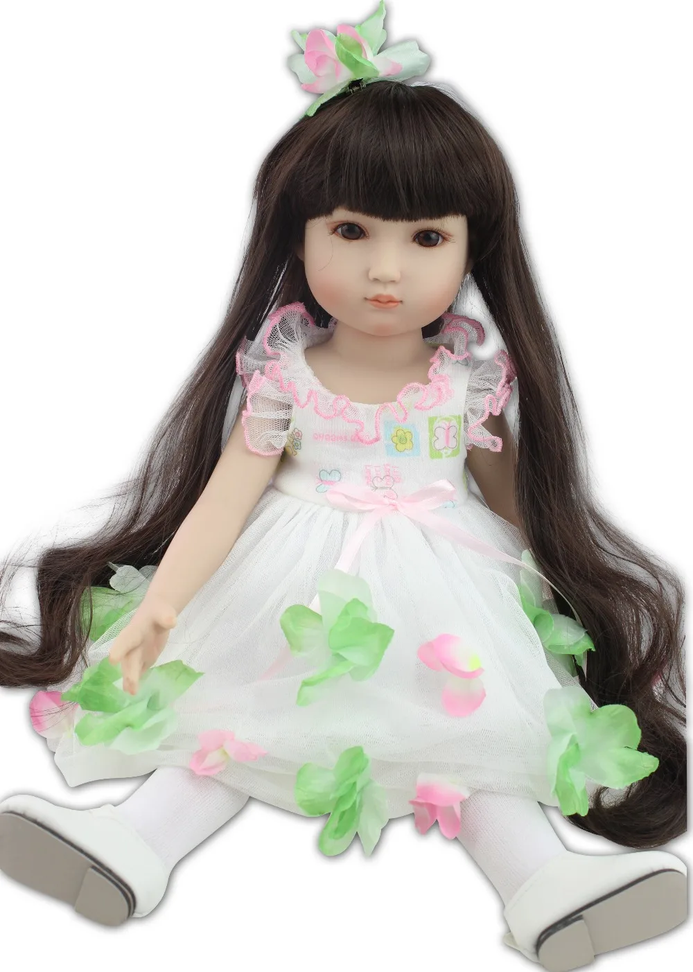 New design most popular 18inches fashion play doll education toy for girls birthday Gift industrial design education