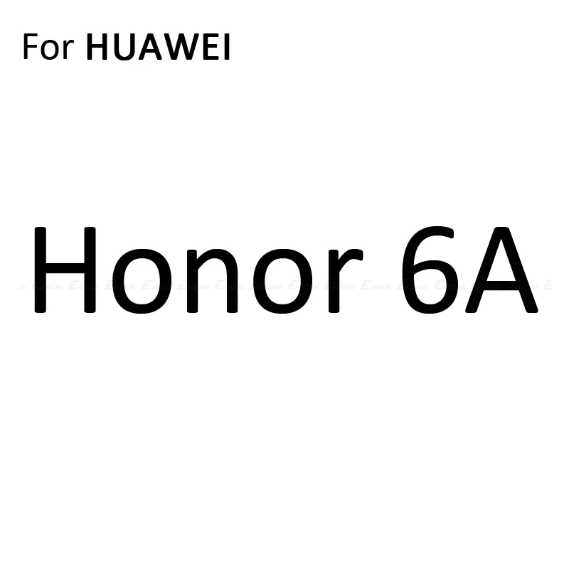 Прозрачный силиконовый чехол для телефона для HuaWei Honor 9X 8A 8C 8X8 S 7A 7C фотоаппаратов моментальной печати 7S 7X7 6C 6A 6X8 V9 Pro Play 3 3e Max глобальной Мягкий ТПУ чехол с мультипликационным рисунком - Цвет: For Honor 6A