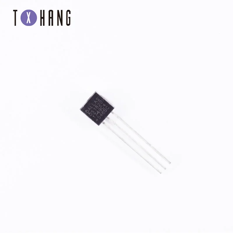 Новый оригинальный датчик температуры DS1820 DS18S20 18 S20 BACK TO-92 | Электронные