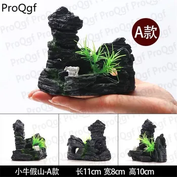 

Prodgf 2Pcs A Set fake mountain Succulent Decoration