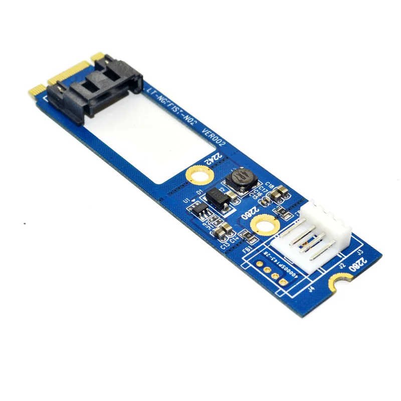 M.2 NGFF SATA 3.0 to 7Pin NGFF SATAIII Connector HDD SDD Converter Card Adapter SATA3.0 HDD SDD Converter Adapter