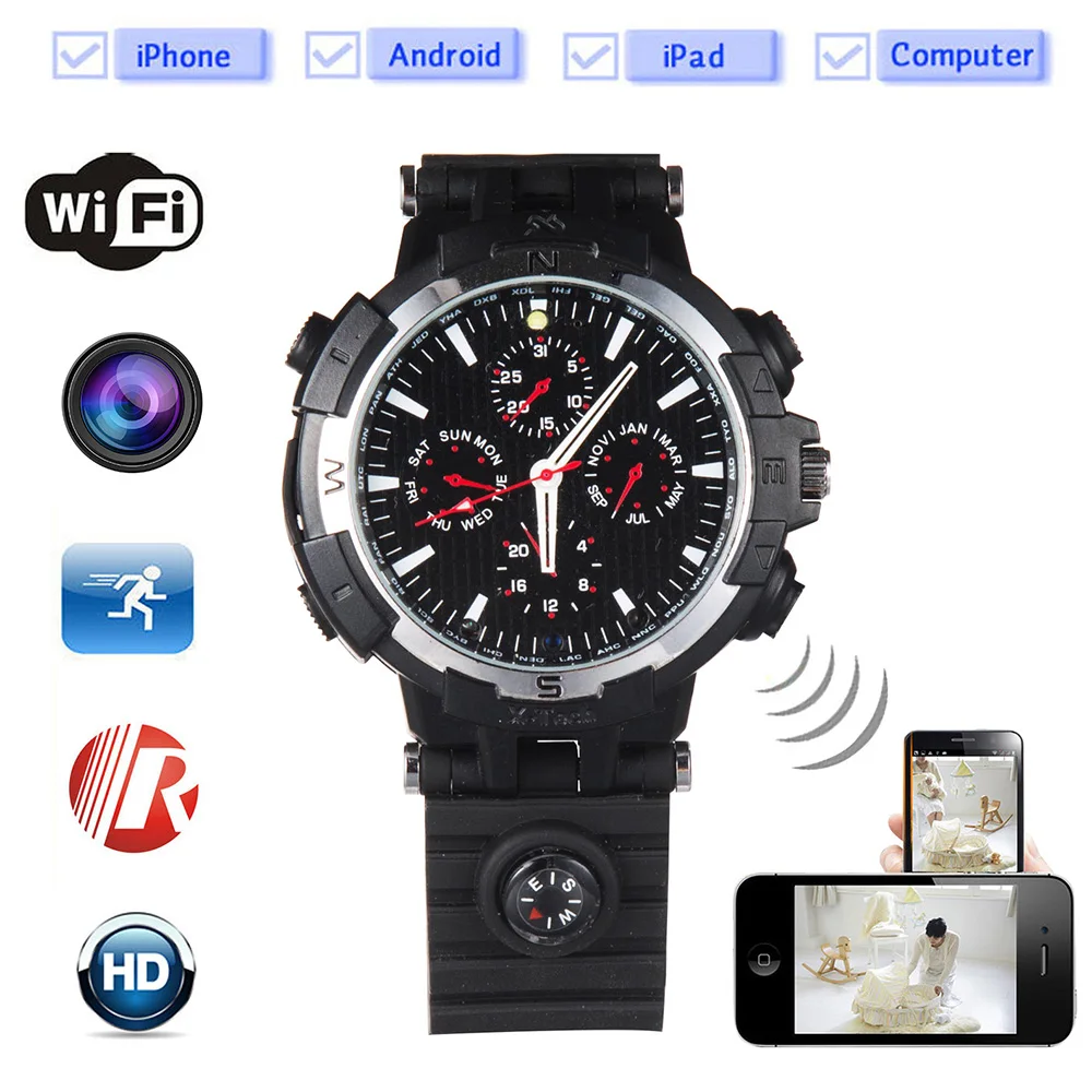 Buy Smart Foxwear Remote Wifi Camera Watch Wireless HD