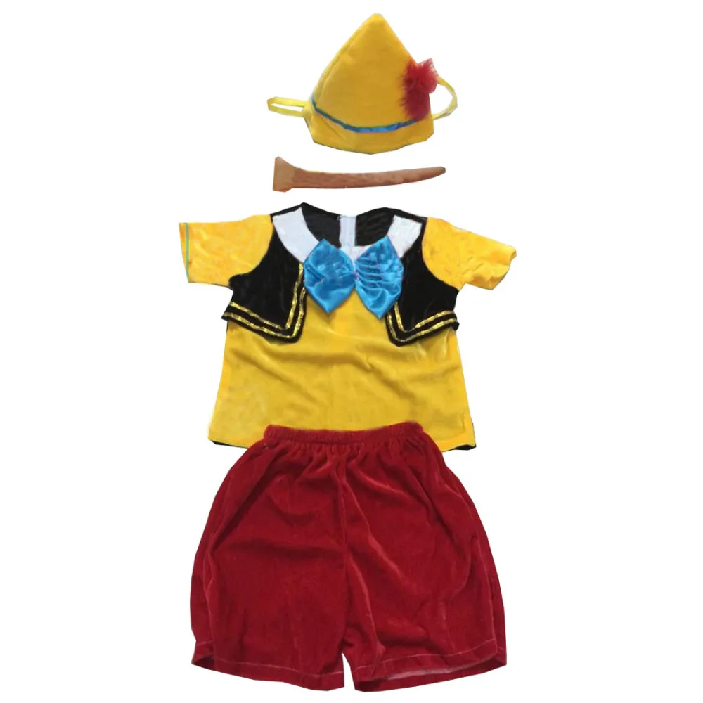 

2018 The Adventures of Pinocchio Pinocchio Cosplay Costume Set Full Set
