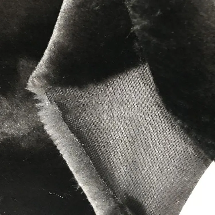 

Factory direct all kinds of plush artificial fur cut ring flannel fur collar vest clothing home textile fabric