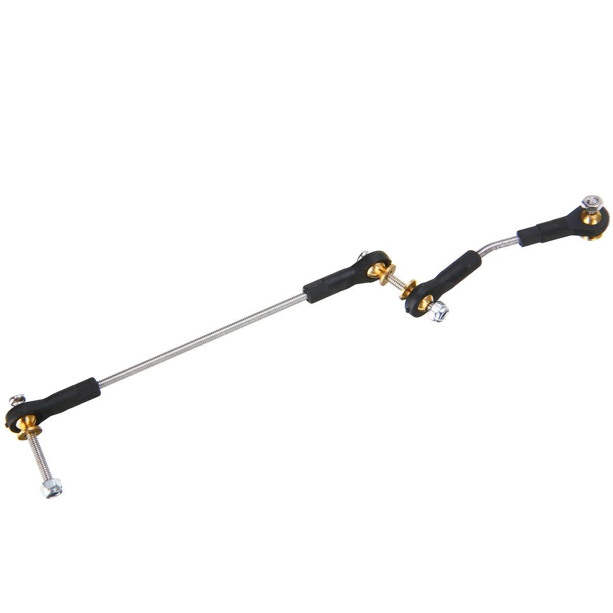 1 Set RC Car Steering Rod Metal RC Car Steering Pull Rod Upgrade Part For WPL B1 B14 B24 B24 C14 C24 1/16 Mayitr