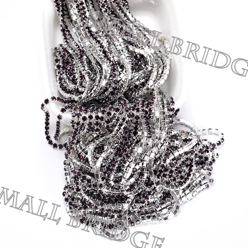 Rhinestones Chain Trims3