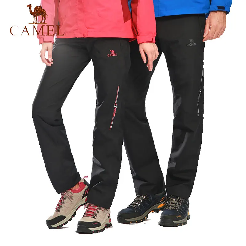 CAMEL Nylon transpirable impermeable a prueba de viento senderismo pantalones mujeres hombres pantalones de secado rápido al aire libre Trekking escalada Pantalones CAMEL Nylon transpirable impermeable a prueba de viento senderismo pantalones mujeres hombres pantalones de secado rápido al aire libre Trekking escalada Pantalones