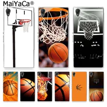 MaiYaCa de baloncesto y Baloncesto Caja oscuro hecho de la caja del teléfono de la moda para Sony Z2 Z3 Z4 Z5 Z5c para LG g3 G4 G5 para MOTO G