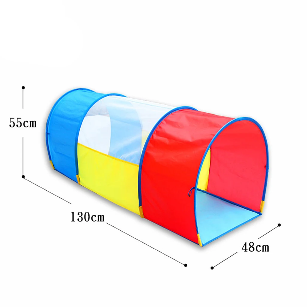 Портативный складной ползать игрушечный туннель палатка для детей обувь мальчиков девочек Indoor/открытый весело театр