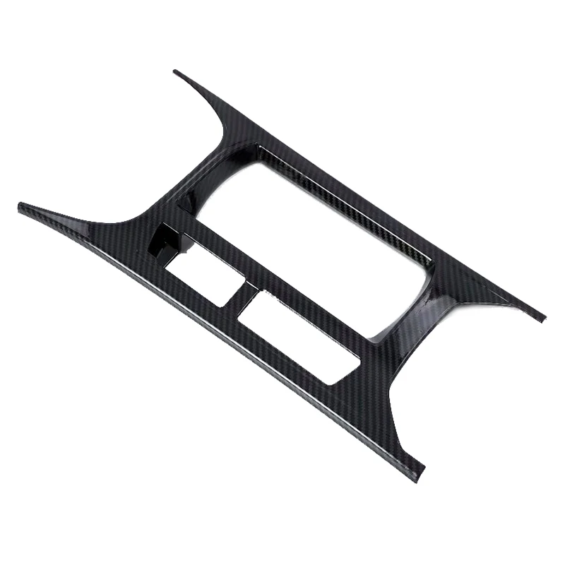 para Volkswagen vw Console do Deslocamento de Engrenagem Tampa da Caixa de Suporte de Copo de Água T-roc Troc Frente Center Quadro Surround Capa 2020 Abs 7 ABS Frente Center Console do Deslocamento de