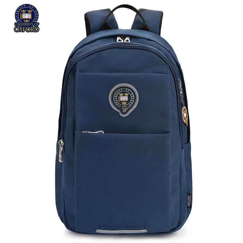 UNIVERSITY OF OXFORD casual elementary school bag shoulder backpack books bag portfolio for boys