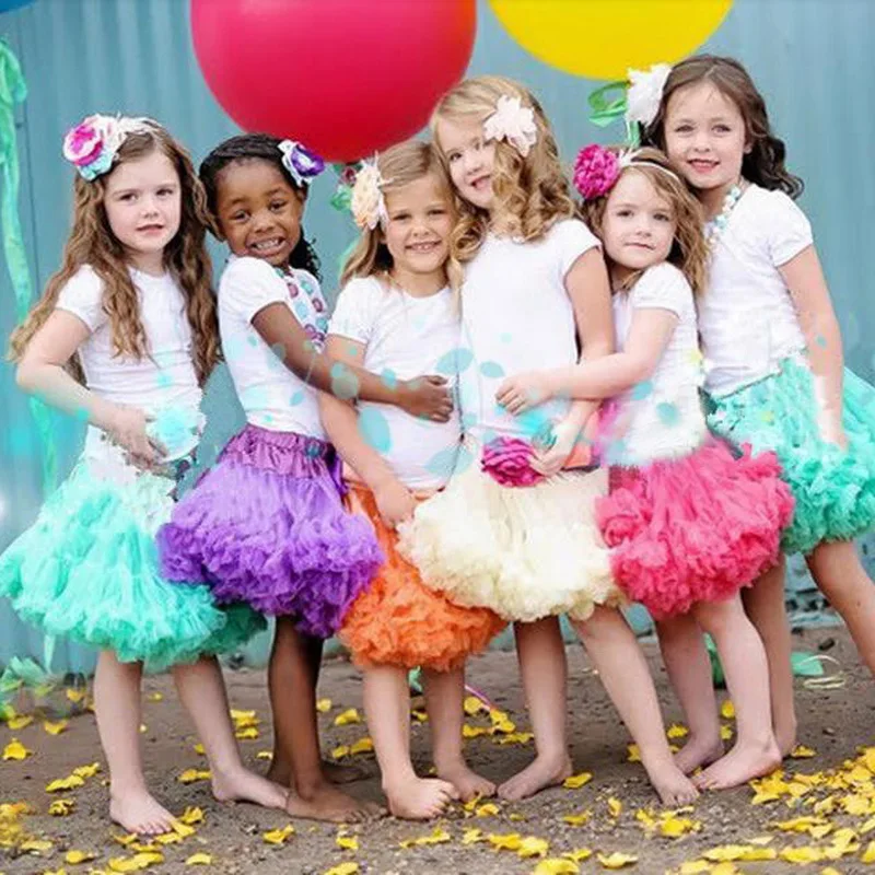 Г. Модные юбки-пачки для девочек, европейский и американский стиль, юбка принцессы для малышей Детская Повседневная летняя одежда с рюшами HC663