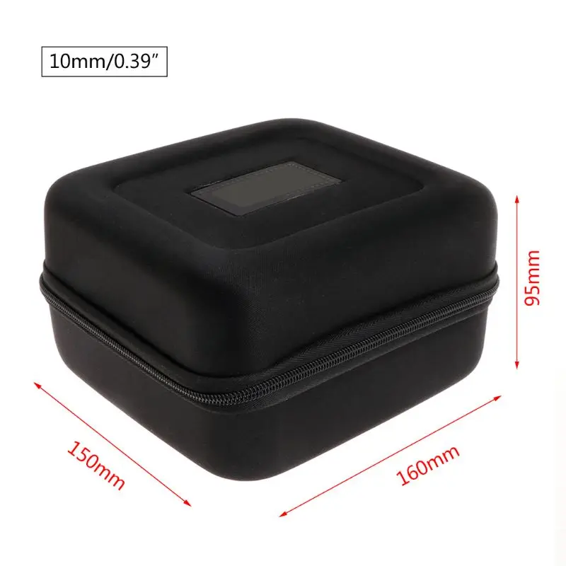 

Fishing Package Reel Storage Bag Portable Case Square Box PVC Leather Organizer Container Lure Baits Zipper Waterproof