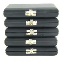 5 шт. деревянный кожаный саксофон трости для кларнета Чехол Коробка удерживайте 10 тростей