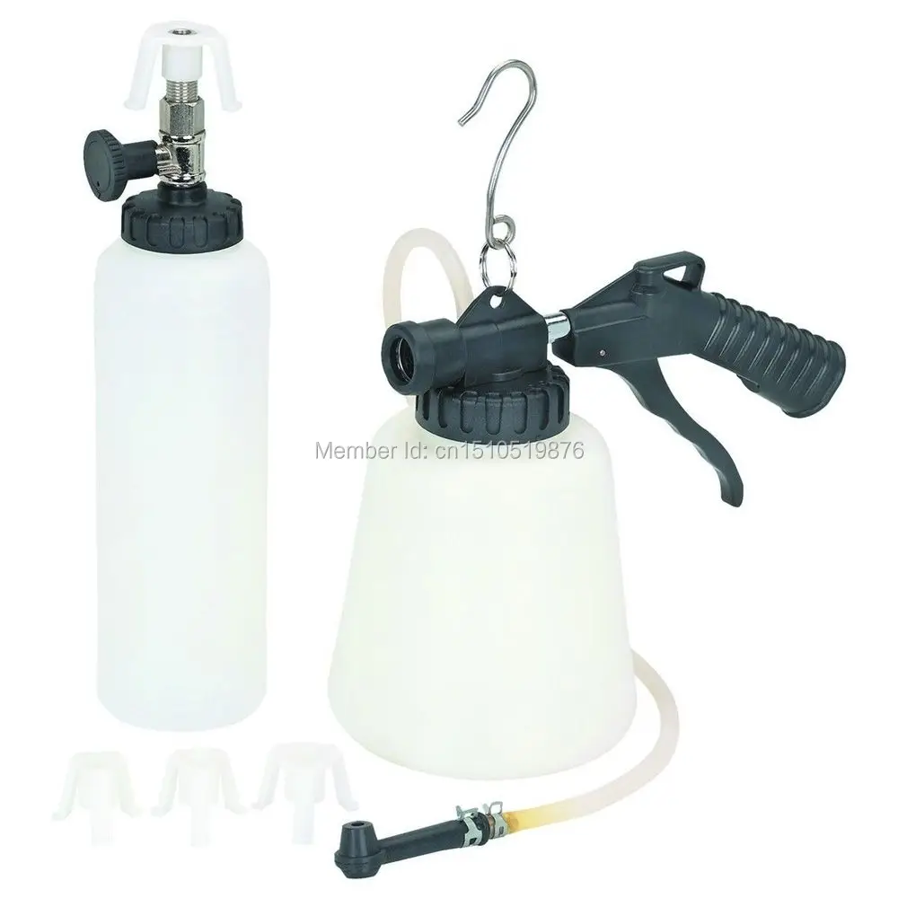 

Master Cylinder Adapters 90 - 120 PSI Universal Car Central Pneumatic Plastic Brake Fluid Bleeder Tool Kit AT2086