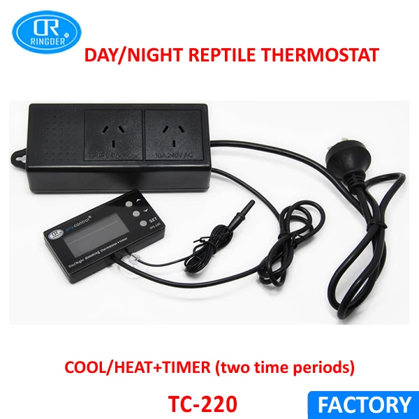 Цифровой телефон с таймером 0 50 °C|temperature controller|reptile thermostatthermostat with timer |